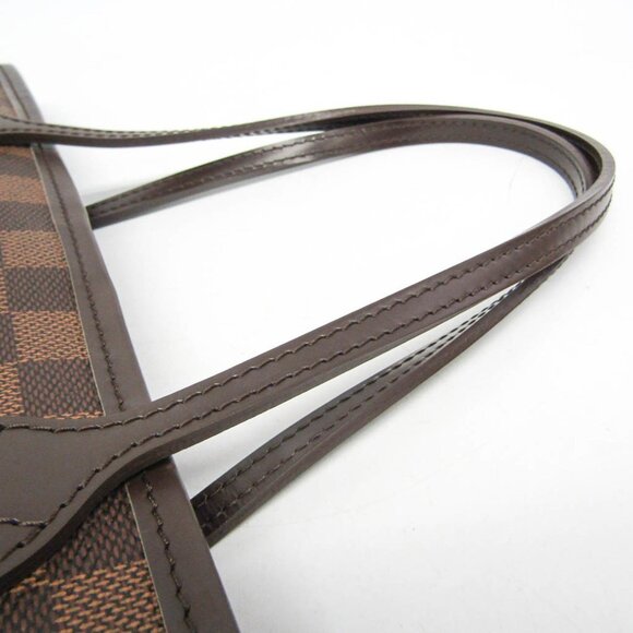 LOUIS VUITTON Brown Damier Neverfull PM Tote Bag - Picture 5 of 9